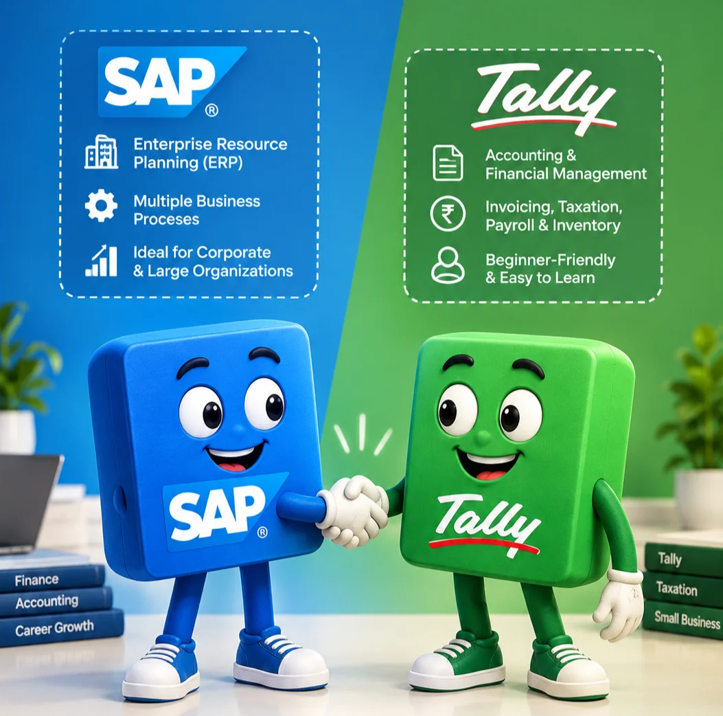 SAP vs Tally comparison for accounting career